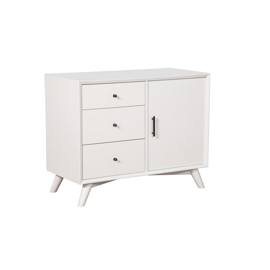 Alpine Furniture - Flynn Accent Cabinet, White - 966-W-14 view 1