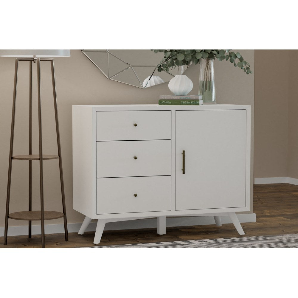 Alpine Furniture - Flynn Accent Cabinet, White - 966-W-14 view 5