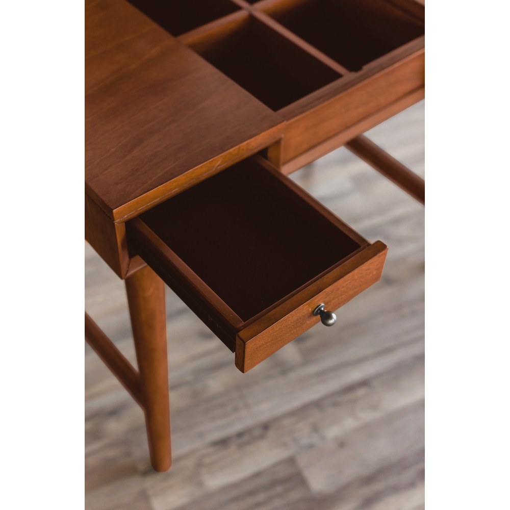 Alpine Furniture - Flynn Bedroom Vanity, Acorn - 966-19 view 4