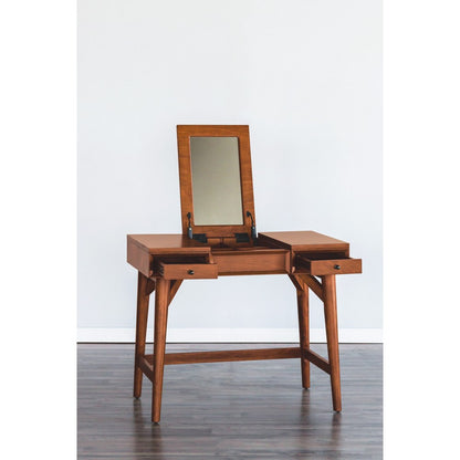 Alpine Furniture - Flynn Bedroom Vanity, Acorn - 966-19 view 6