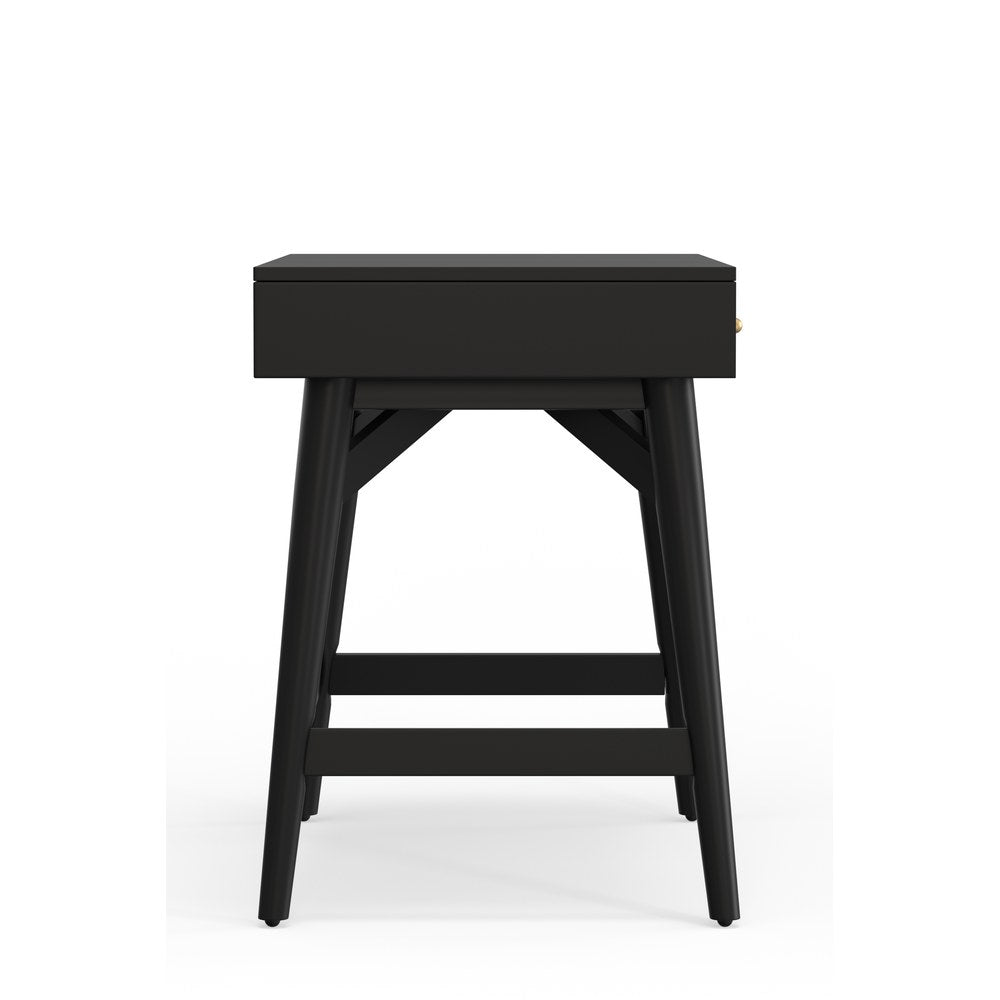 Alpine Furniture - Flynn Bedroom Vanity, Black - 966BLK-19 view 3