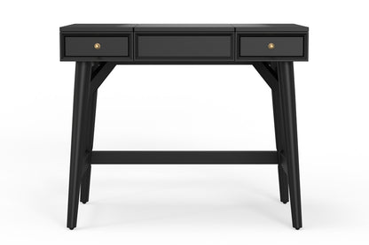 Alpine Furniture - Flynn Bedroom Vanity, Black - 966BLK-19 veiw 1