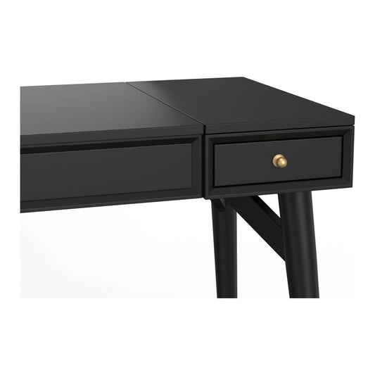 Alpine Furniture - Flynn Bedroom Vanity, Black - 966BLK-19 veiw 2