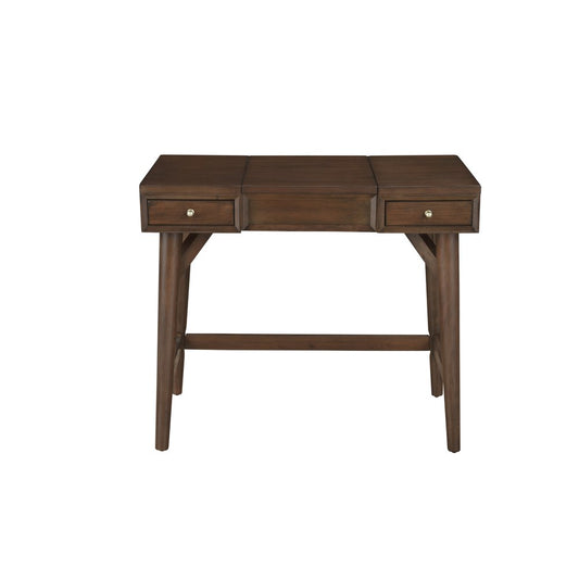 Alpine Furniture - Flynn Bedroom Vanity, Walnut - 966WAL-19 view 1