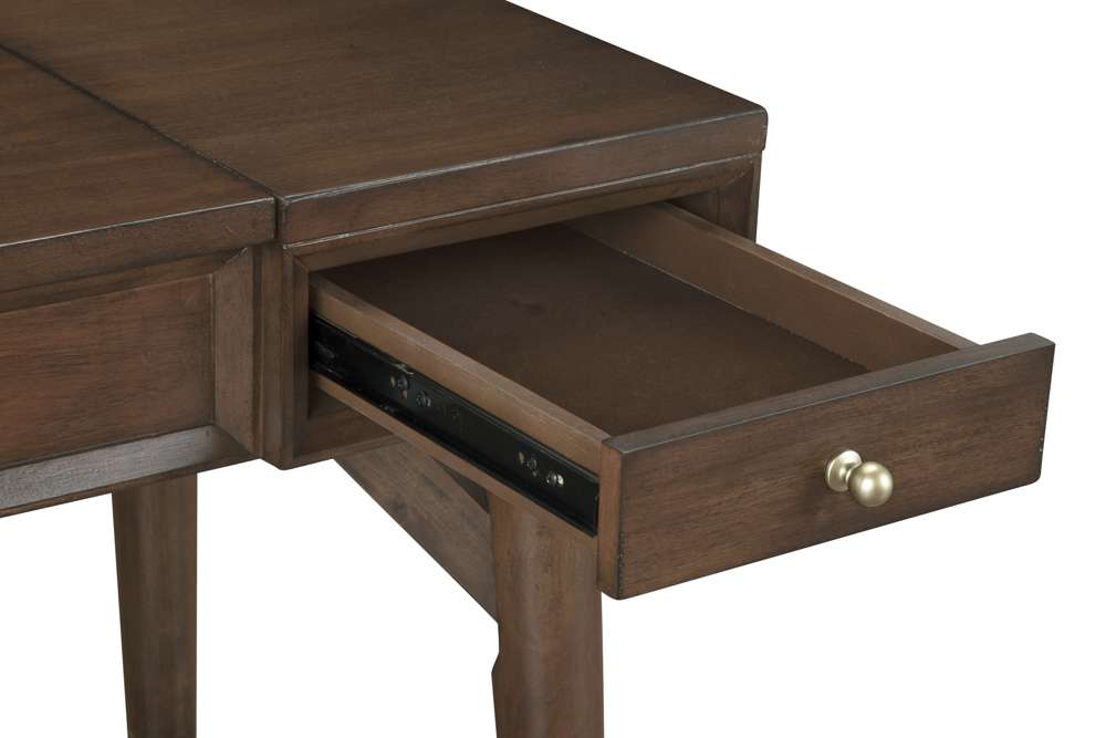 Alpine Furniture - Flynn Bedroom Vanity, Walnut - 966WAL-19 veiw 7