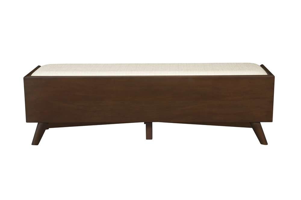 Alpine Furniture - Flynn Bench, Walnut - 966WAL-12 veiw 6