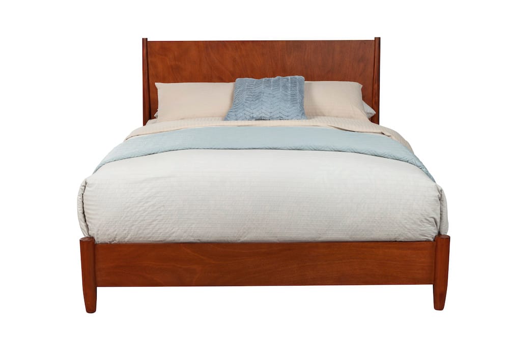 Alpine Furniture - Flynn California King Platform Bed, Acorn - 766-07CK view 3