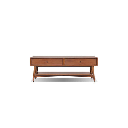 Alpine Furniture - Flynn Coffee Table, Chestnut - 966-91 view 2