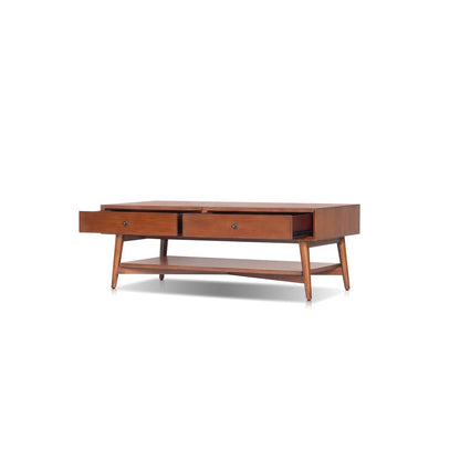 Alpine Furniture - Flynn Coffee Table, Chestnut - 966-91 view 3