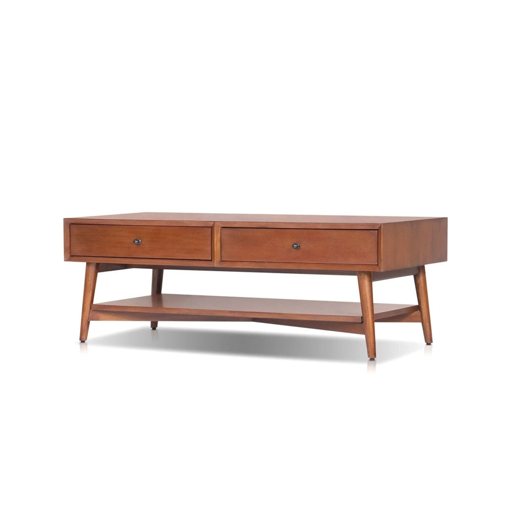 Alpine Furniture - Flynn Coffee Table, Chestnut - 966-91 veiw 1