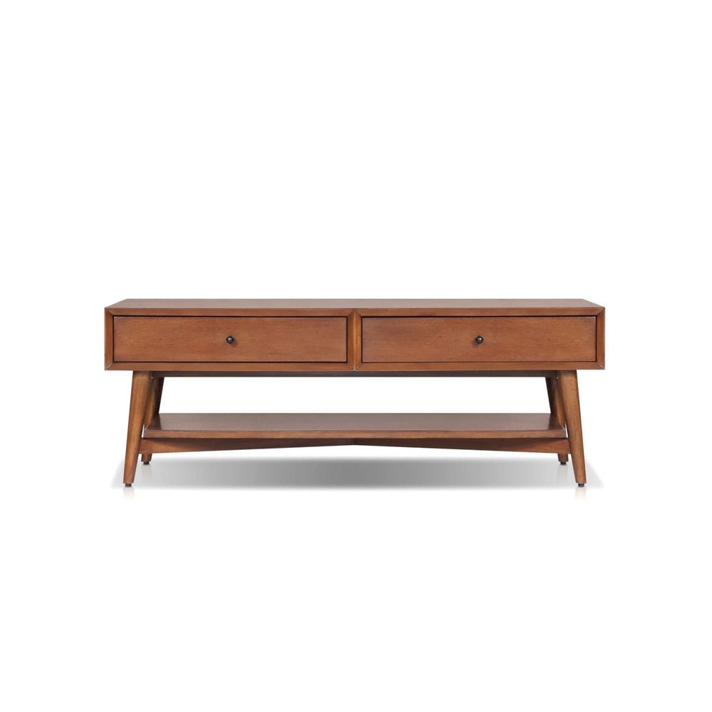 Alpine Furniture - Flynn Coffee Table, Chestnut - 966-91 veiw 2