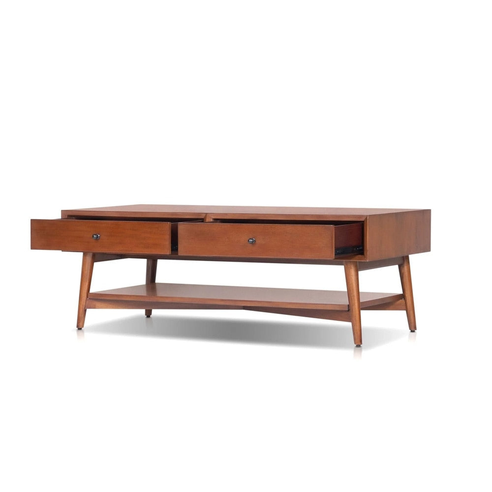 Alpine Furniture - Flynn Coffee Table, Chestnut - 966-91 veiw 3