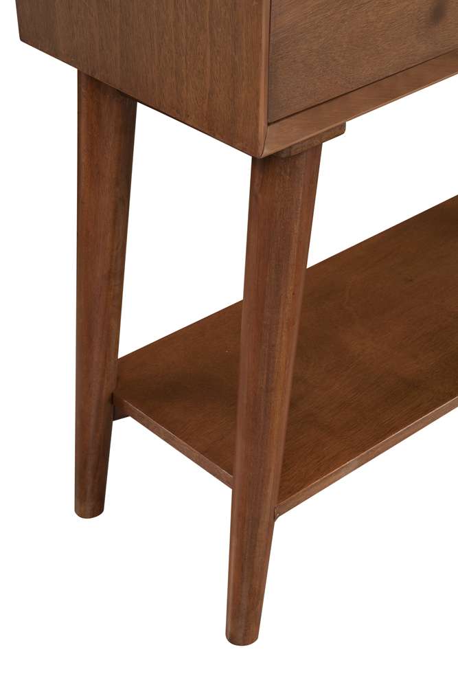 Alpine Furniture - Flynn Console Table, Acorn - 966-63 veiw 6