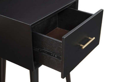 Alpine Furniture - Flynn End Table, Black - 966BLK-62 veiw 4