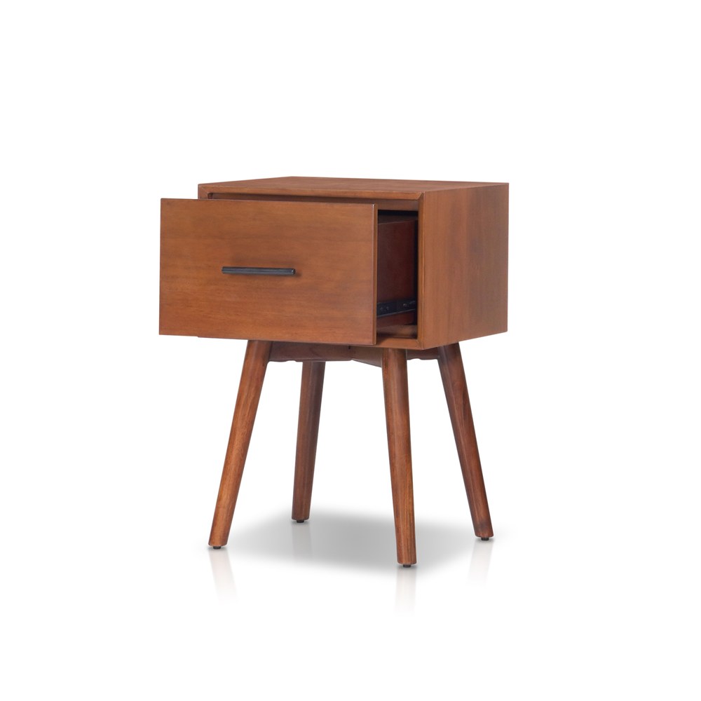 Alpine Furniture - Flynn End Table, Chestnut - 966-92 view 3