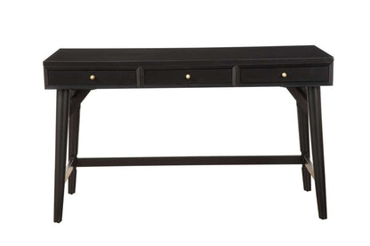 Alpine Furniture - Flynn Large Desk, Black - 966BLK-66 veiw 3