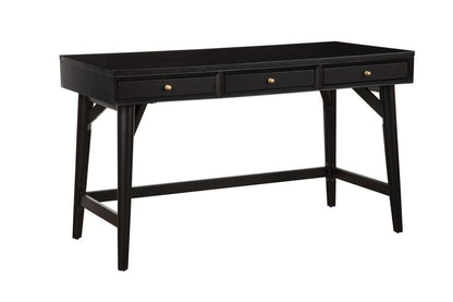 Alpine Furniture - Flynn Large Desk, Black - 966BLK-66 veiw 4