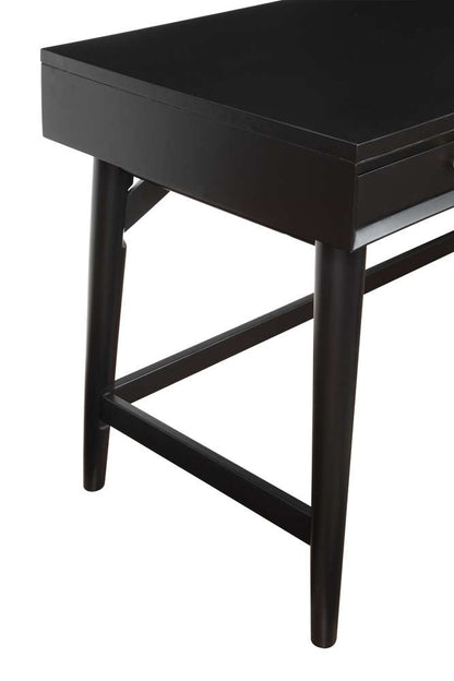 Alpine Furniture - Flynn Large Desk, Black - 966BLK-66 veiw 7
