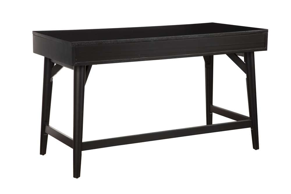 Alpine Furniture - Flynn Large Desk, Black - 966BLK-66 veiw 8