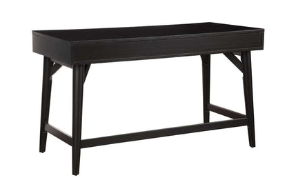 Alpine Furniture - Flynn Large Desk, Black - 966BLK-66 veiw 8
