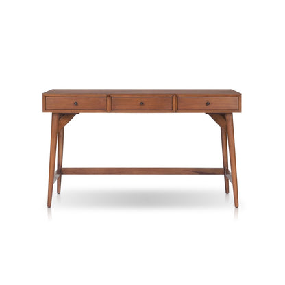 Alpine Furniture - Flynn Large Desk, Chestnut - 966-96 view 2
