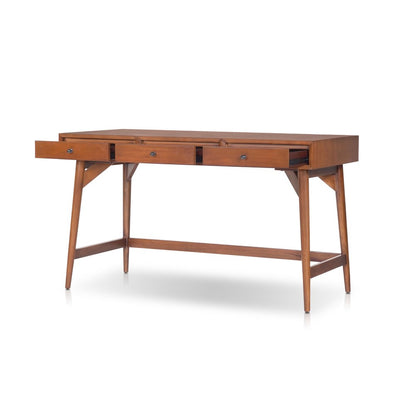 Alpine Furniture - Flynn Large Desk, Chestnut - 966-96 view 3