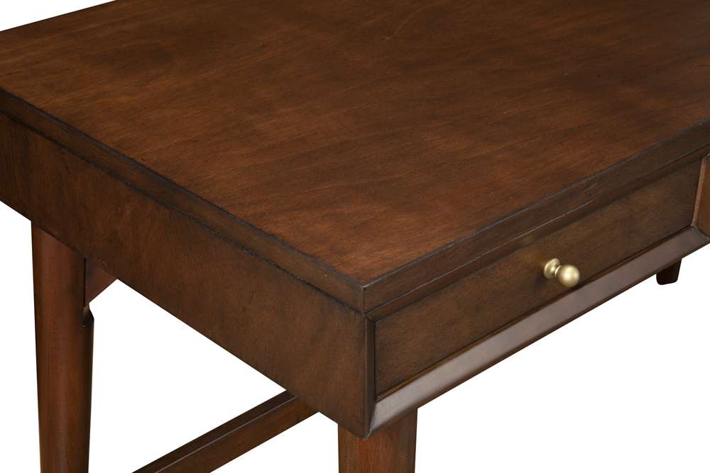 Alpine Furniture - Flynn Large Desk, Walnut - 966WAL-66 veiw 5
