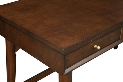 Alpine Furniture - Flynn Large Desk, Walnut - 966WAL-66 veiw 5