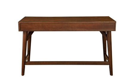 Alpine Furniture - Flynn Large Desk, Walnut - 966WAL-66 veiw 9
