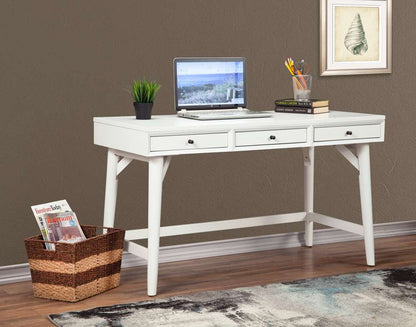 Alpine Furniture - Flynn Large Desk, White - 966-W-66 veiw 1