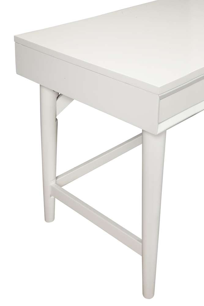 Alpine Furniture - Flynn Large Desk, White - 966-W-66 veiw 8