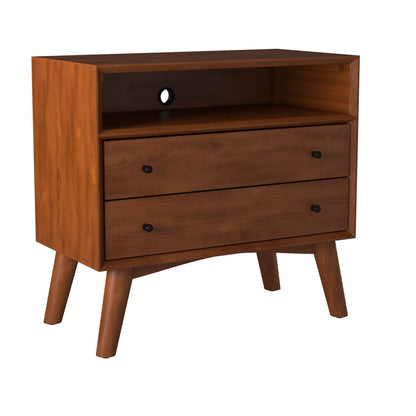 Alpine Furniture - Flynn Large Nightstand, Acorn - 966-22 view 1