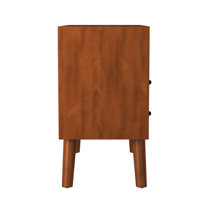 Alpine Furniture - Flynn Large Nightstand, Acorn - 966-22 view 4