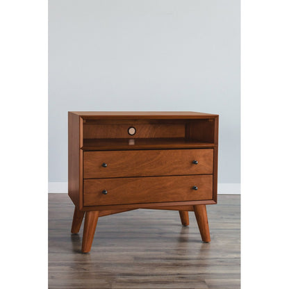 Alpine Furniture - Flynn Large Nightstand, Acorn - 966-22 view 6