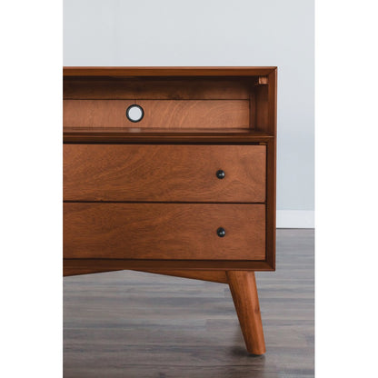 Alpine Furniture - Flynn Large Nightstand, Acorn - 966-22 view 9