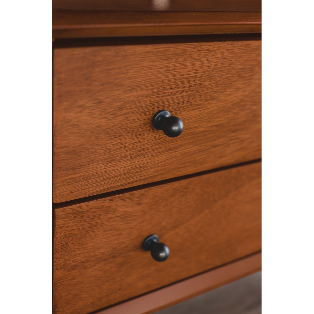 Alpine Furniture - Flynn Large Nightstand, Acorn - 966-22 view 10