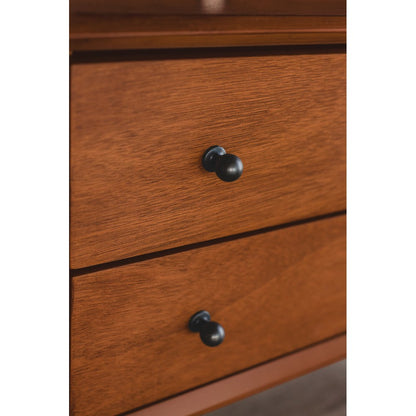 Alpine Furniture - Flynn Large Nightstand, Acorn - 966-22 view 10