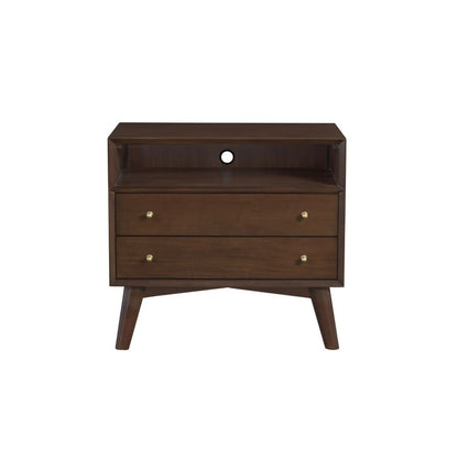 Alpine Furniture - Flynn Large Nightstand, Walnut - 966WAL-22 view 1