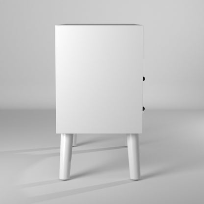 Alpine Furniture - Flynn Large Nightstand, White - 966-W-22 view 8
