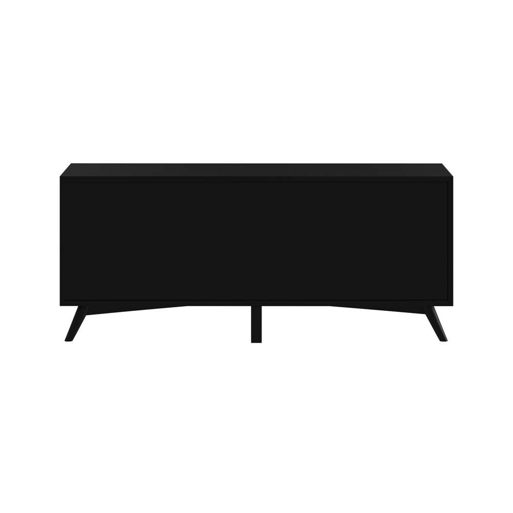 Alpine Furniture - Flynn Large TV Console, Black - 966BLK-10 veiw 4
