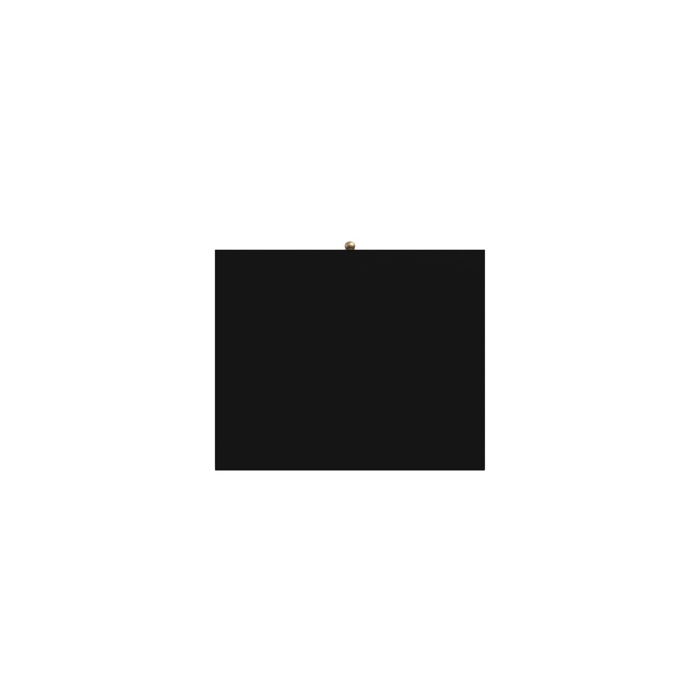 Alpine Furniture - Flynn Mid Century Modern 2 Drawer Nightstand, Black - 966BLK-02 view 7