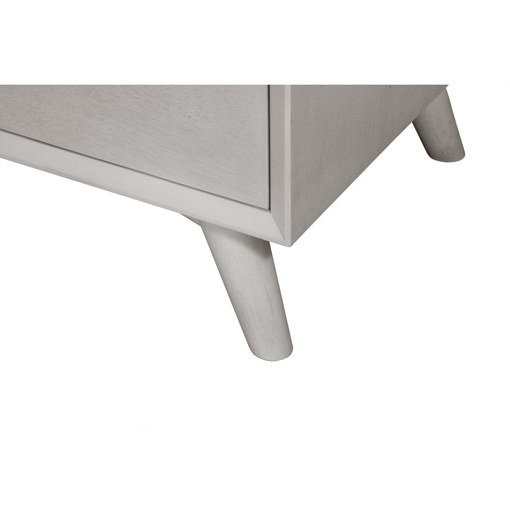 Alpine Furniture - Flynn Mid Century Modern 7 Drawer Dresser, Gray - 966G-03 view 3