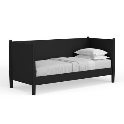 Alpine Furniture - Flynn Mid Century Modern Twin Size Day Bed, Black - 966BLK-09T view 1