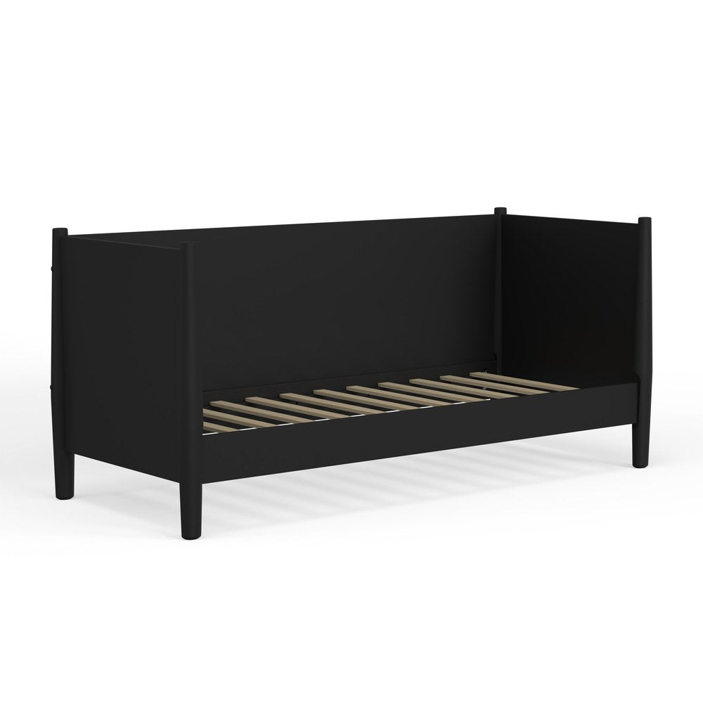 Alpine Furniture - Flynn Mid Century Modern Twin Size Day Bed, Black - 966BLK-09T view 4