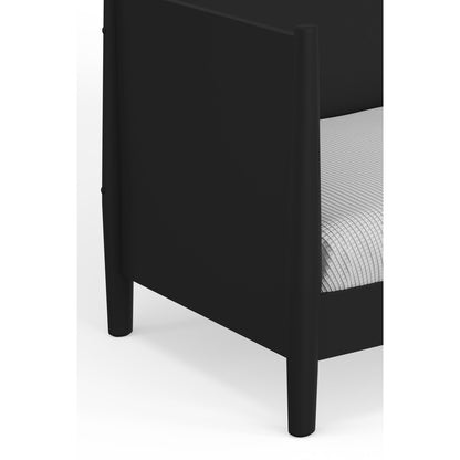 Alpine Furniture - Flynn Mid Century Modern Twin Size Day Bed, Black - 966BLK-09T view 7