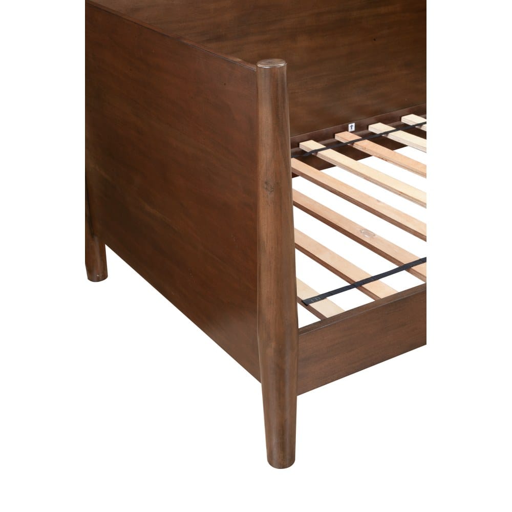 Alpine Furniture - Flynn Mid Century Modern Twin Size Day Bed, Walnut - 966WAL-09T view 7