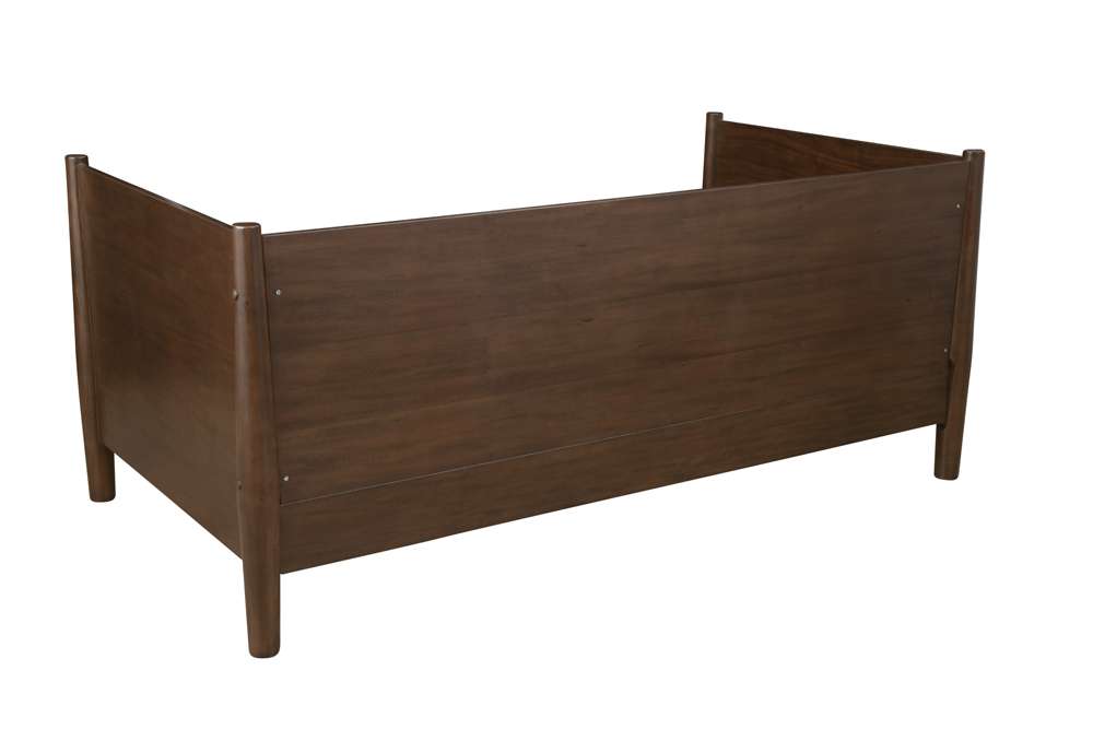 Alpine Furniture - Flynn Mid Century Modern Twin Size Day Bed, Walnut - 966WAL-09T veiw 4