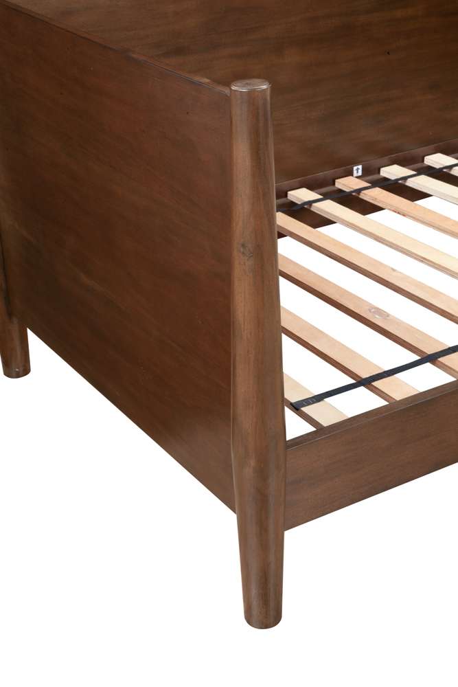 Alpine Furniture - Flynn Mid Century Modern Twin Size Day Bed, Walnut - 966WAL-09T veiw 8
