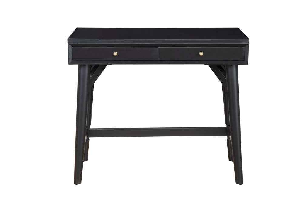 Alpine Furniture - Flynn Mini Desk, Black - 966BLK-65 veiw 3