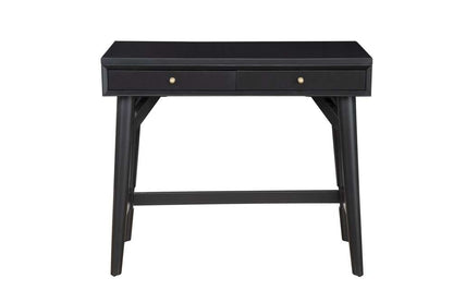 Alpine Furniture - Flynn Mini Desk, Black - 966BLK-65 veiw 3